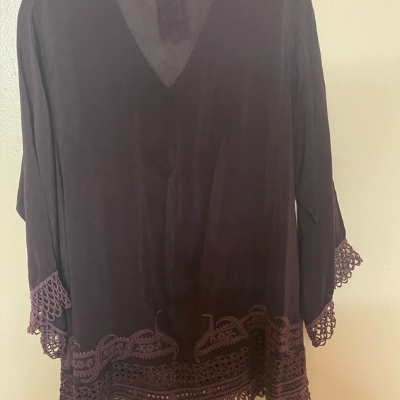 Johnny Was Assic Embroidered Top Tunic Size Medium Next To New Condition - Picture 7 of 9